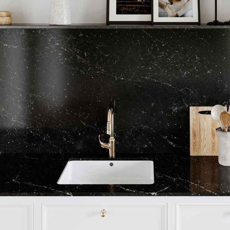 Plan de travail en Quartz Silestone® Romantic Ash